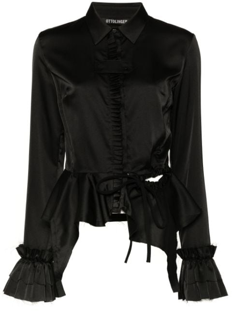 Ottolinger ruffled shirt