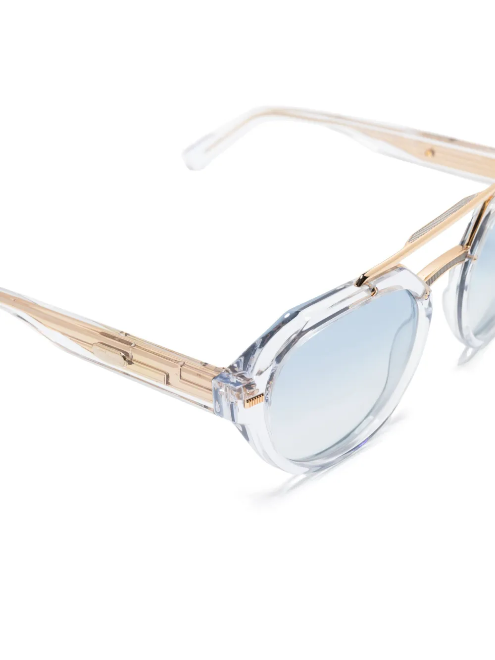 Cazal MOD 8047 zonnebril met piloten montuur Goud