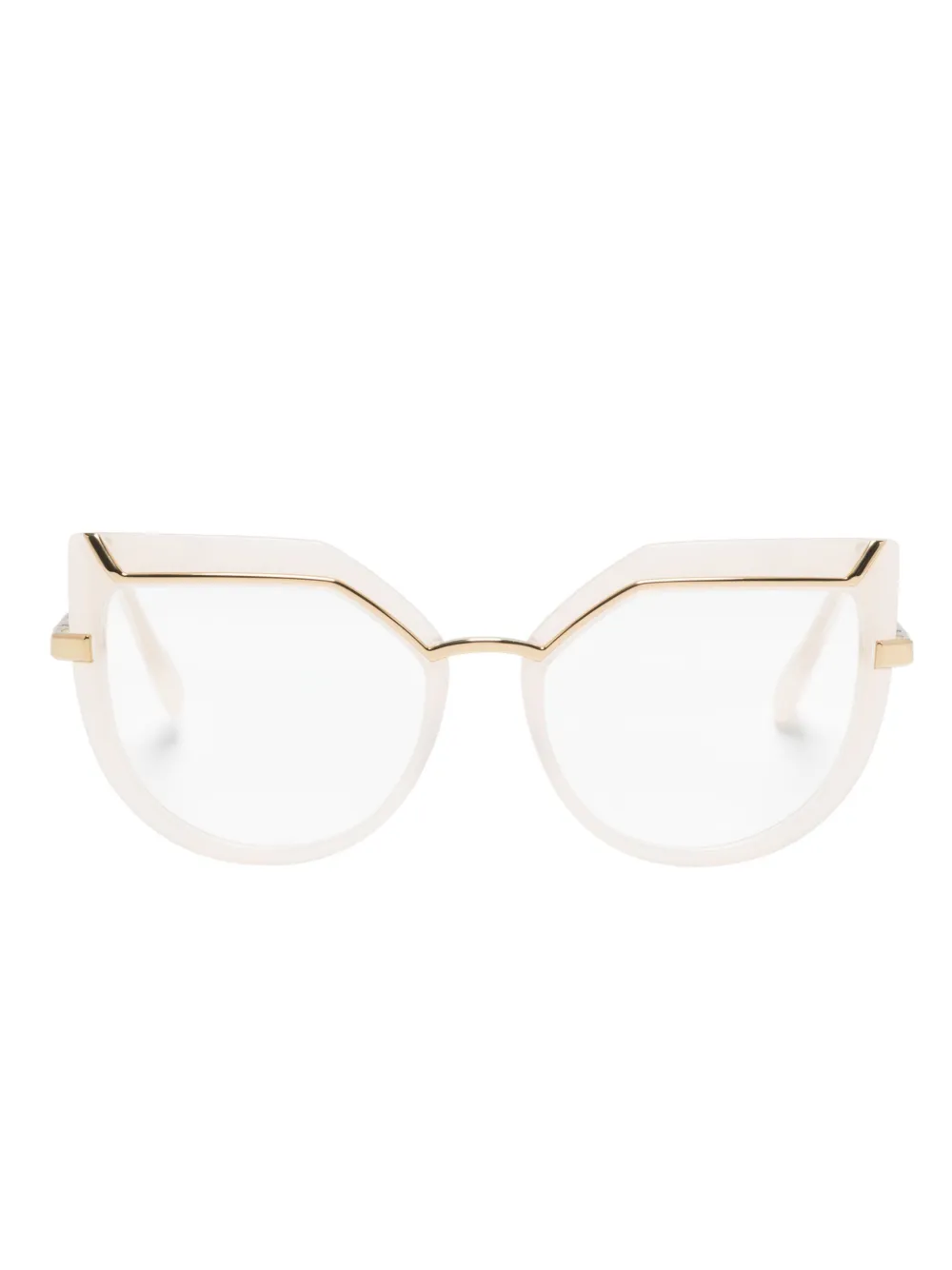 Cazal lunettes de vue à monture papillon | or | Image 1