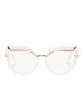 Cazal cat-eye glasses - Gold