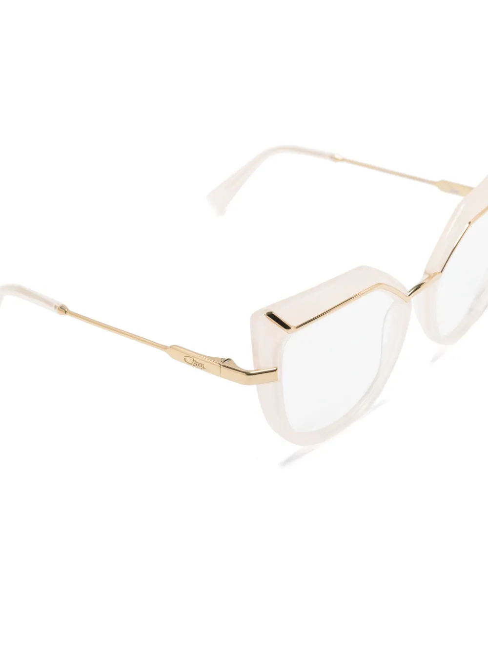 Cazal Bril met cat-eye montuur Goud
