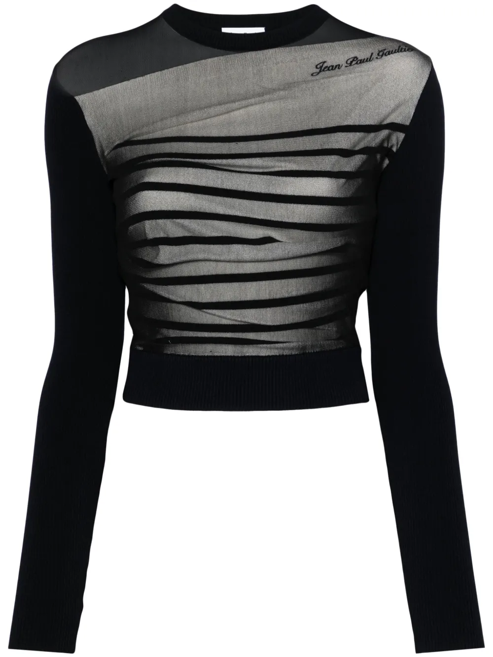 Jean Paul Gaultier Gestreepte trui Blauw