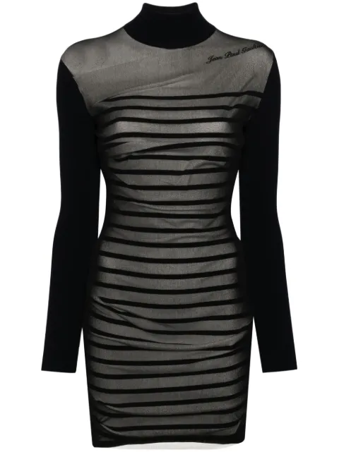 Jean Paul Gaultier striped mini dress 2430FRO212BM064 - 0