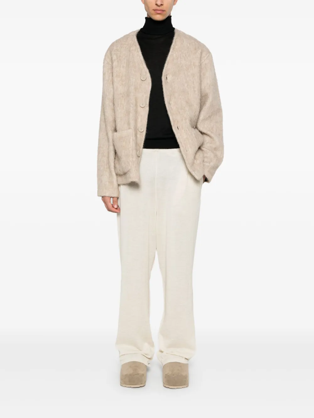 extreme cashmere Trui met print - Zwart