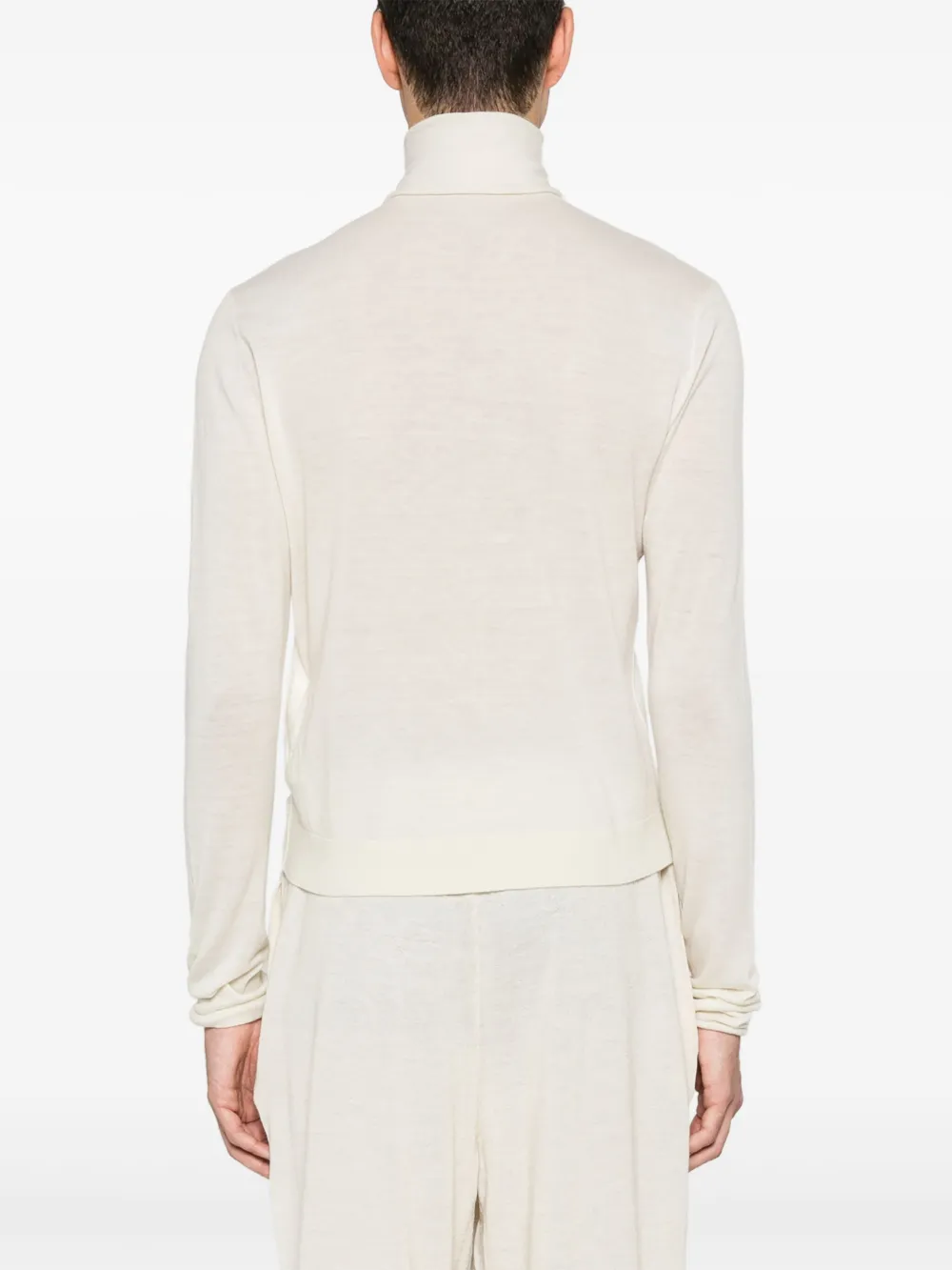extreme cashmere Trui met print Beige