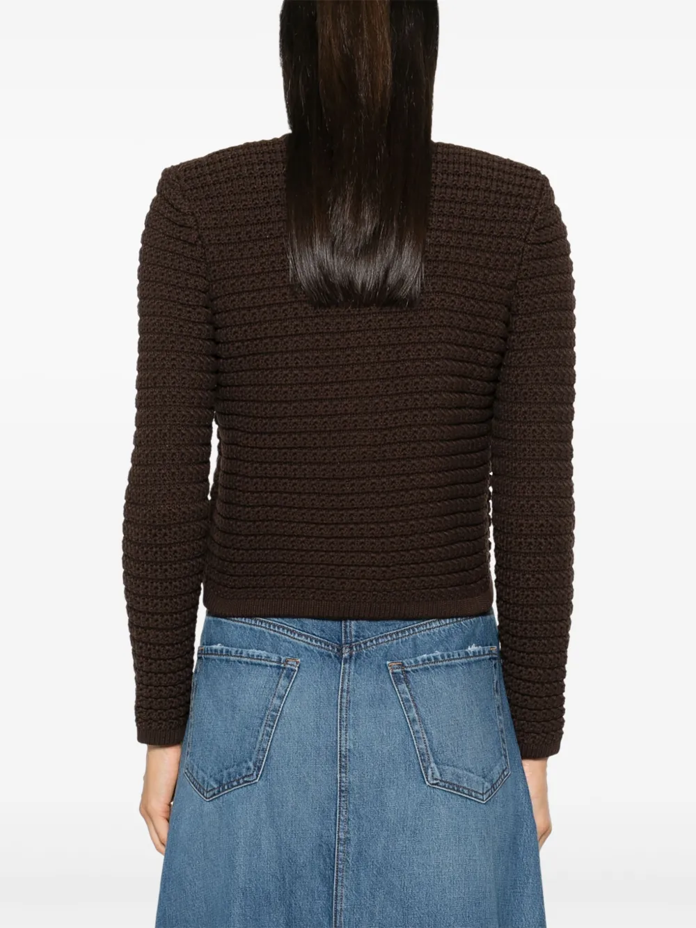 Ba&Sh Gaspard vest Bruin