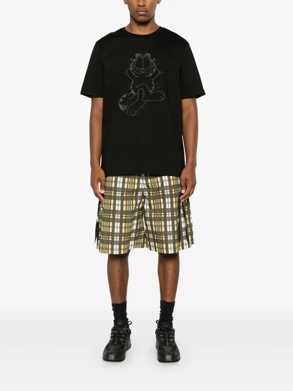 Iceberg T-shirt met print - Zwart