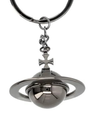 小物 Vivienne Westwood KEY CHARM Vivienne Westwood I Love Orb-charm Keyring | Silver | FARFETCH