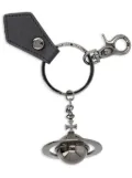 Vivienne Westwood 3D Orb Gunmetal keyring - Black