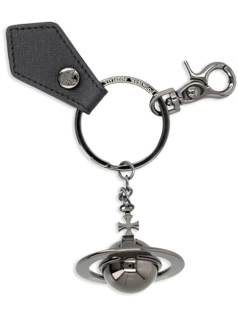 Vivienne Westwood Portachiavi 3D Orb Gunmetal