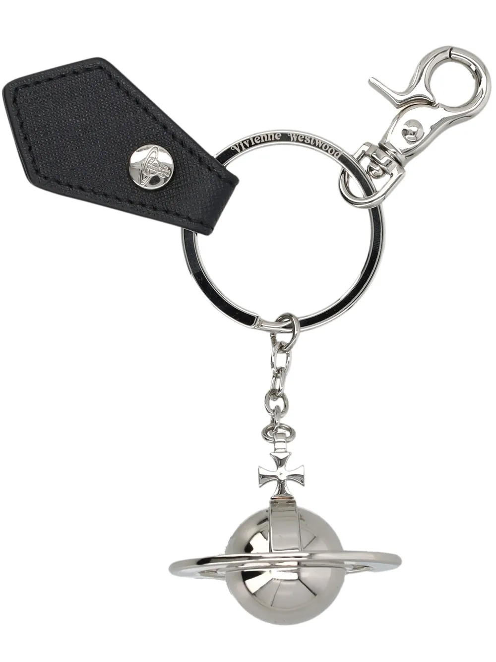 Vivienne Westwood 3D Orb keyring | Silver | Image 1