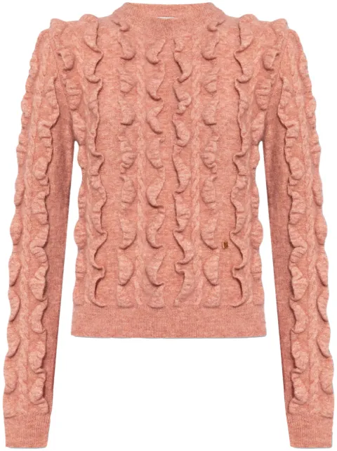 Moschino logo-plaque sweater
