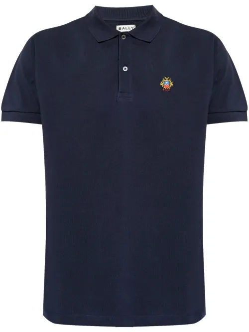 Bally polo en coton - Bleu - Bally - Modalova
