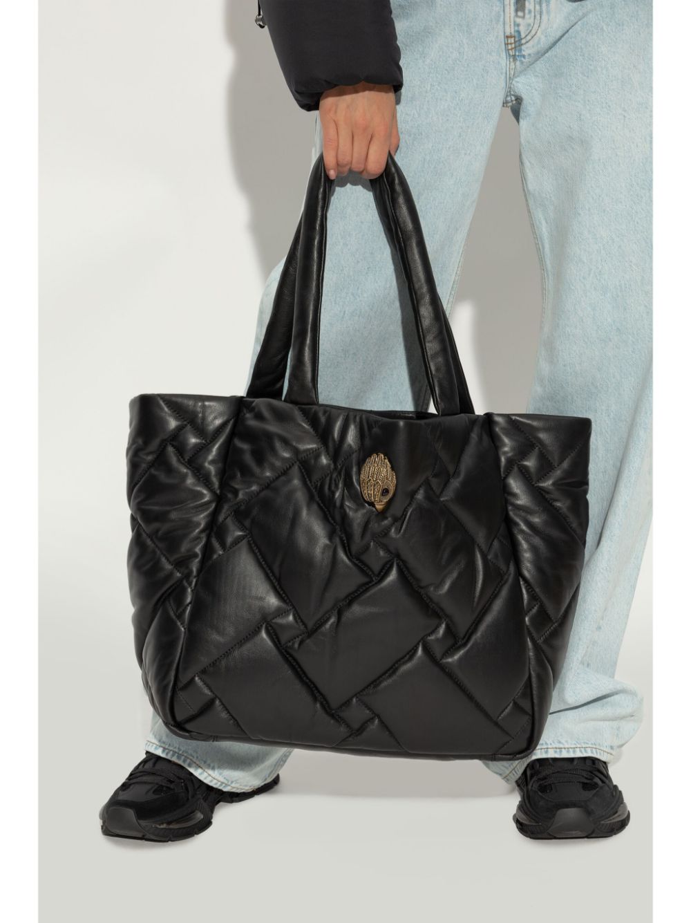 Kurt Geiger London Kensington Puff tote bag - Zwart