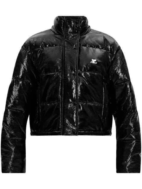 Courrèges vinyl puffer jacket 
