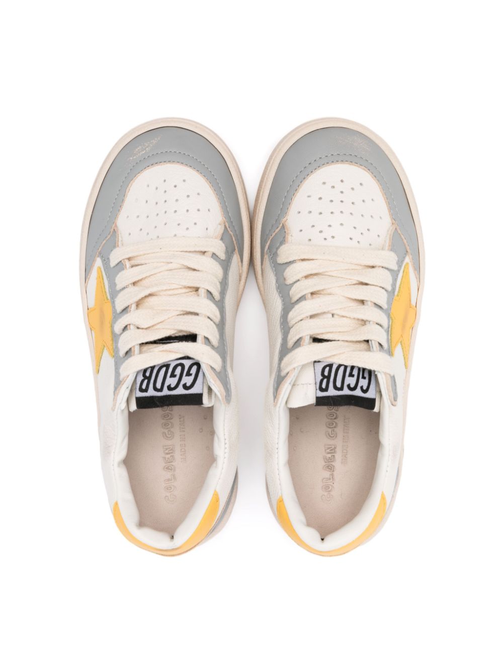 Golden Goose Kids Ball Star sneakers White