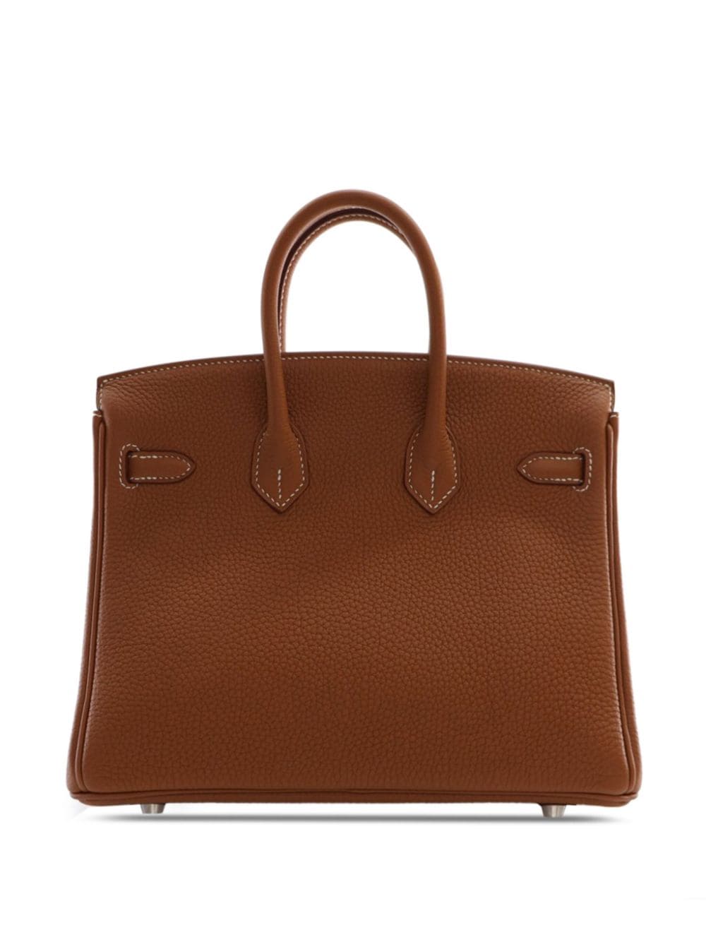 Hermès Pre-Owned 2022 Togo Birkin Retourne 25 handbag - Bruin