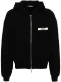 Jacquemus Le Hoodie Gros Grain hoodie - Black