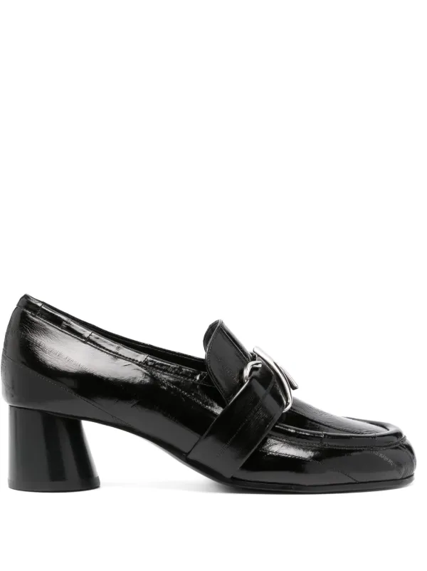 Proenza Schouler 45mm Monogram Pumps in Black