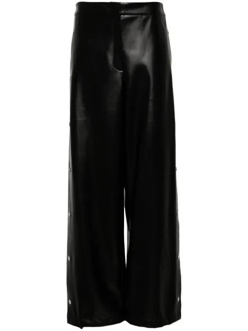 Pantalon en cuir artificiel - Stella McCartney - Modalova