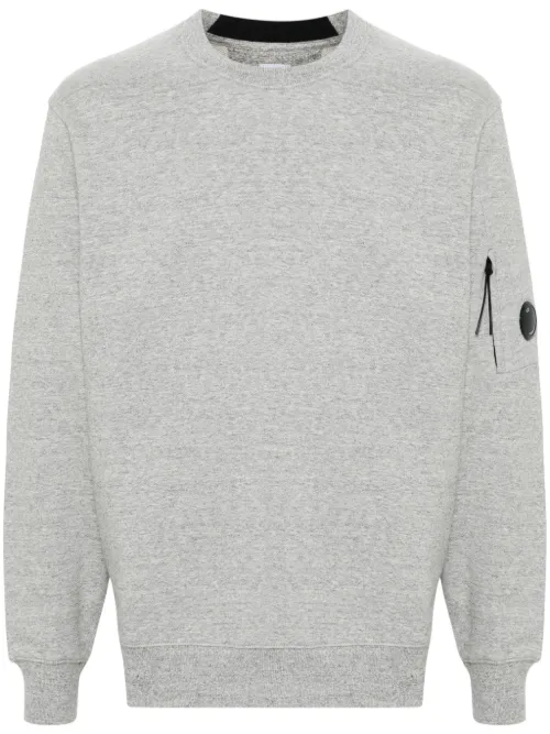 Sweat à détail verre de lunette signature - C.P. Company - Modalova