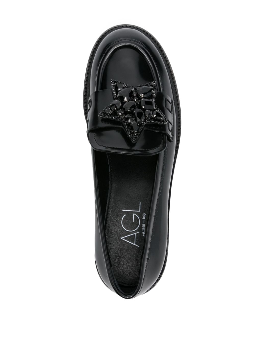 AGL Olivia loafers Zwart