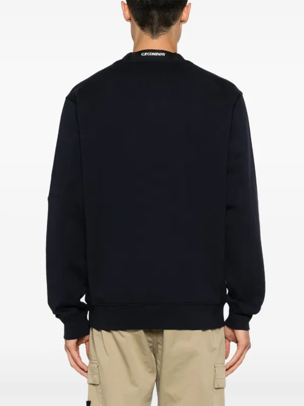 CP COMPANY  スウェットシャツ レンズ付き C.P. Company レンズディテール スウェットシャツ | ブルー