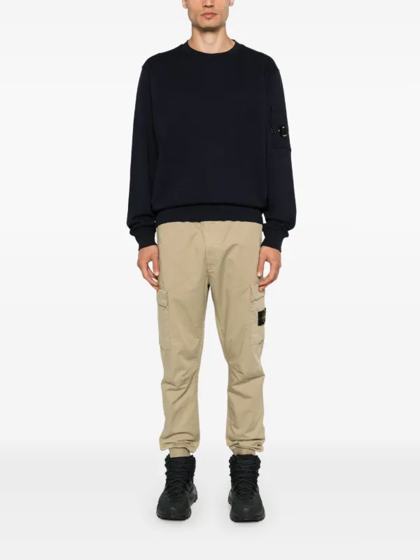 CP COMPANY  スウェットシャツ レンズ付き C.P. Company レンズディテール スウェットシャツ | ブルー