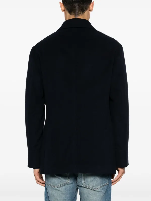 Brunello Cucinelli カシミア コート | ブルー | FARFETCH JP