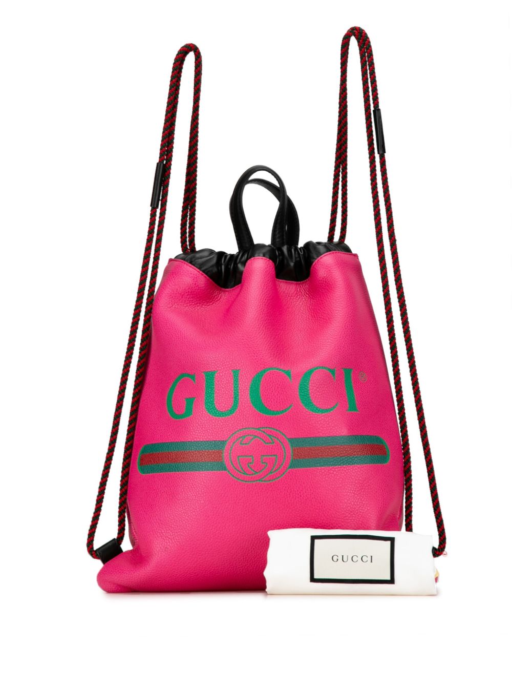 Gucci Pre-Owned 2016-2023 ドローストリング バックパック | ピンク | FARFETCH JP