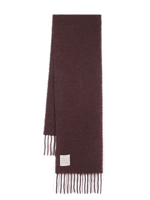 Alysi logo-patch scarf 