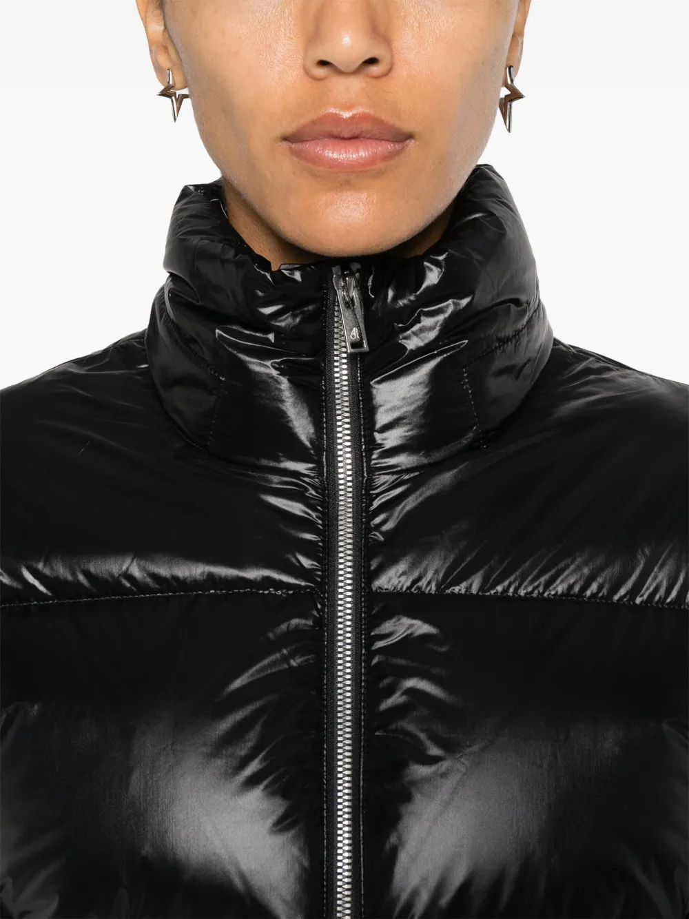 Moose Knuckles logo-patch Jacket | Black | FARFETCH