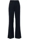 Chloé wool grain-de-poudre trousers - Blue