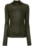 JOSEPH high-neck sweater - Green