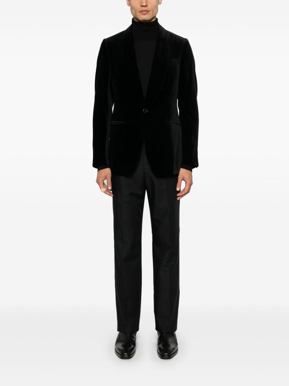 Lardini tailored trousers - Zwart