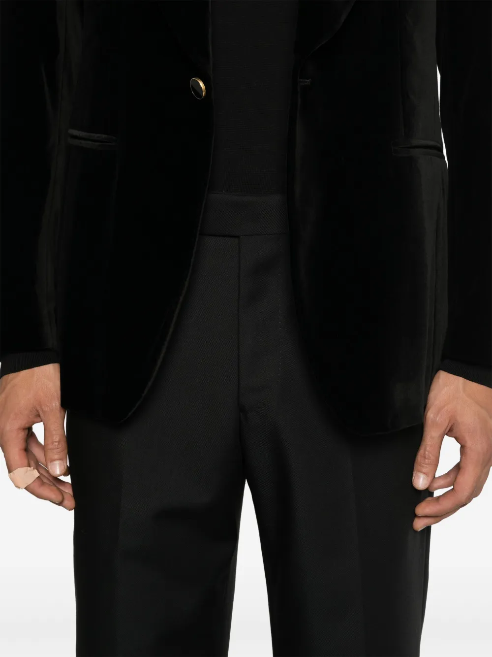 Lardini Pantalon Zwart