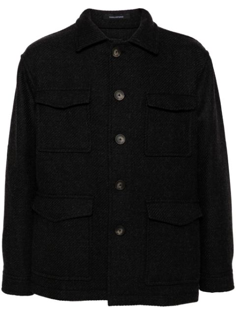 Tagliatore wool shirt jacket Men