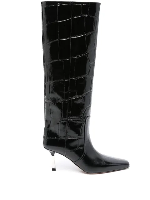 Paris Texas 80mm leather boots
