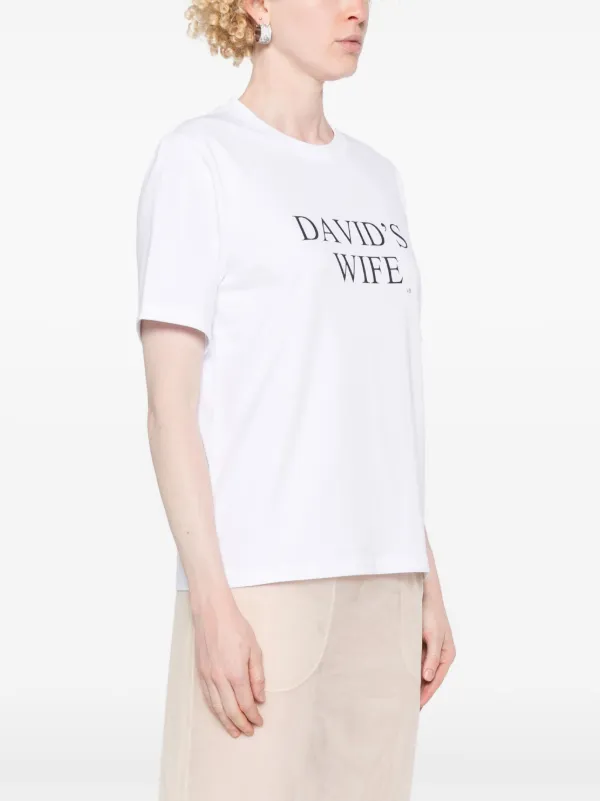 Tシャツ・カットソー Victoria Beckham FW24 (1324DSH005560C BROKENVINTAGEWASH) Designer Women's T-Shirts and Sweatshirts | Victoria Beckham