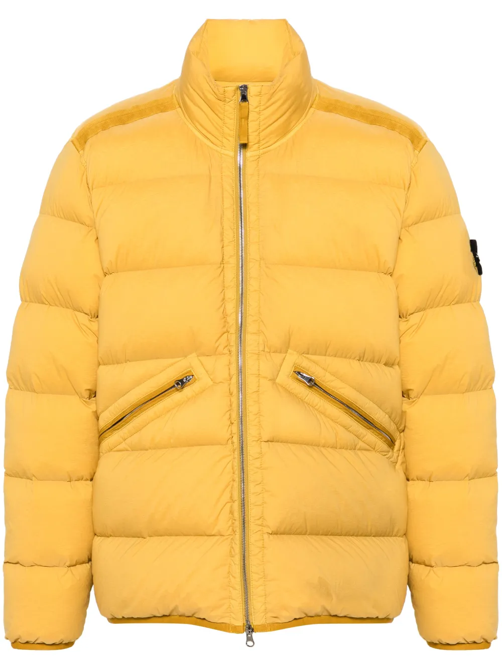 Yellow stone island jacket top