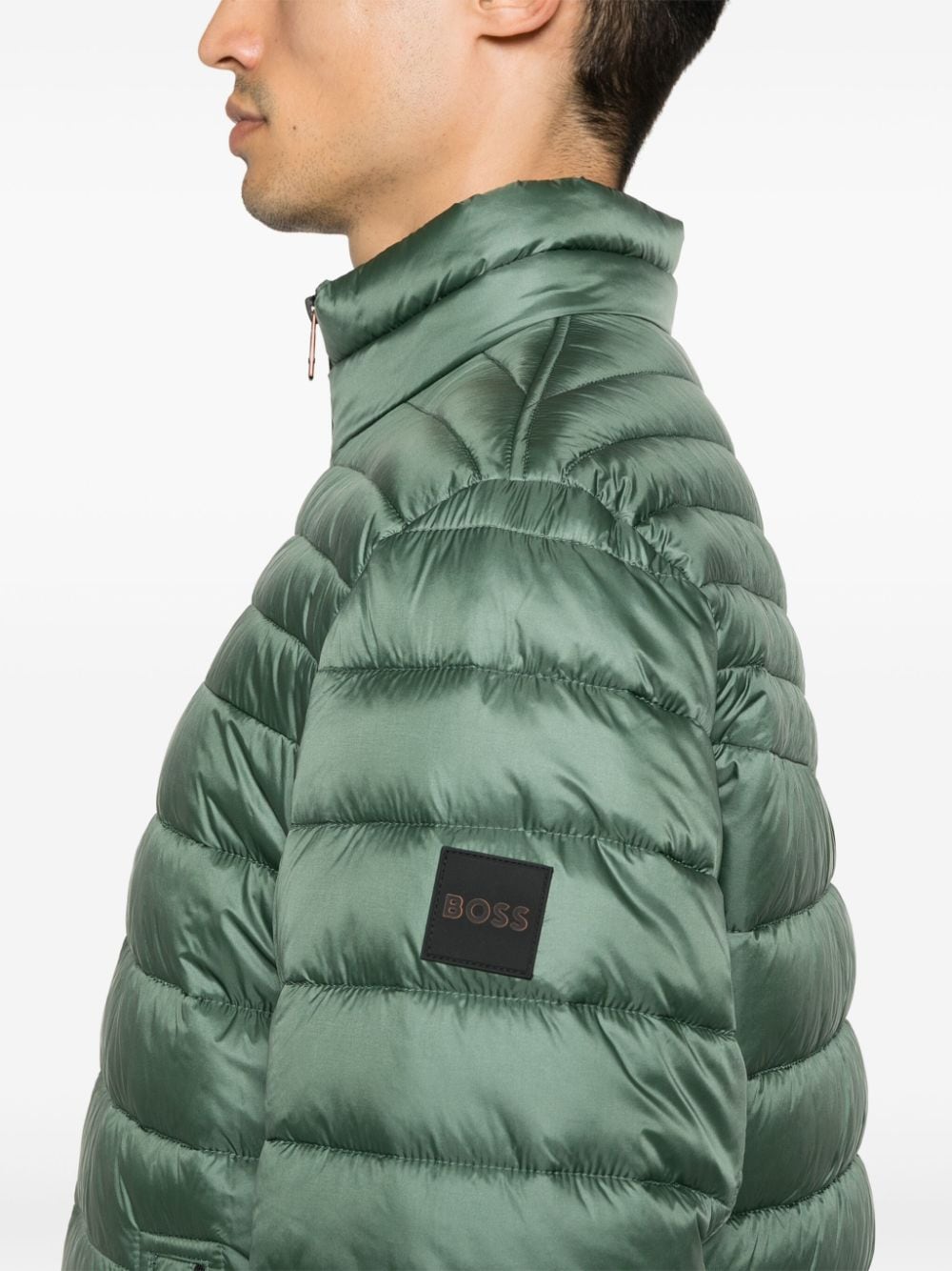 Shop Hugo Boss Oden1 Jacket In Green