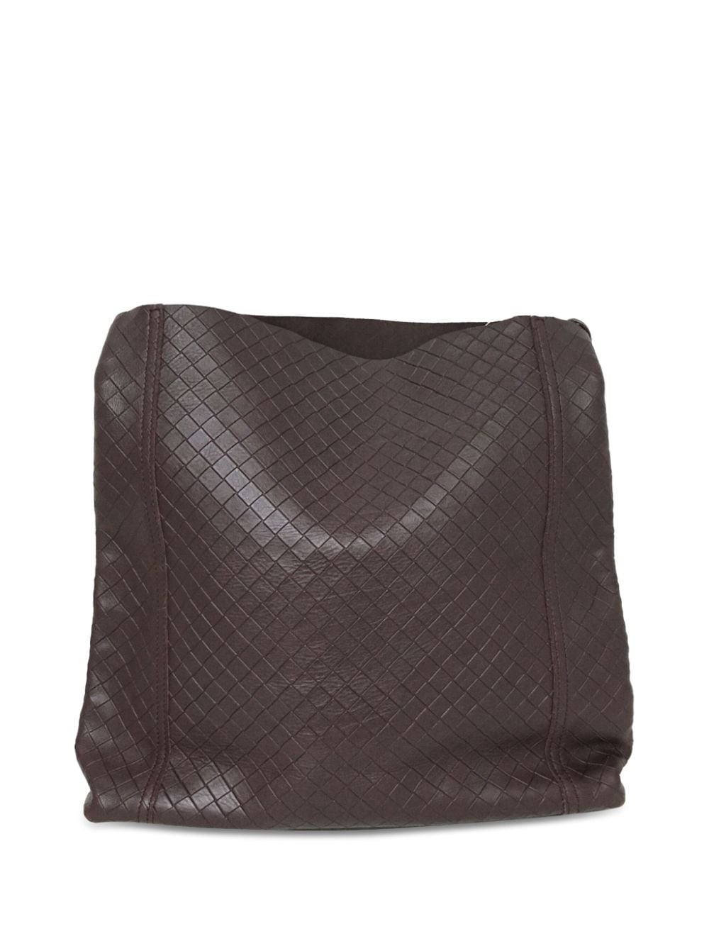 Bottega Veneta Pre-Owned 2012-2020 Intrecciomirage crossbody bag - Bruin