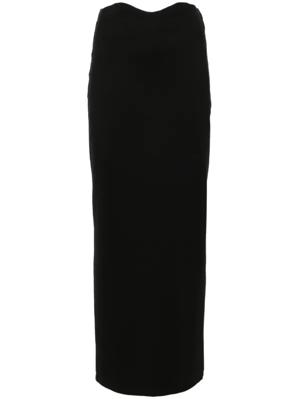 【関税込み】Staud ブラック Petunia マキシスカート STAUD Petunia Maxi Skirt | Black | FARFETCH