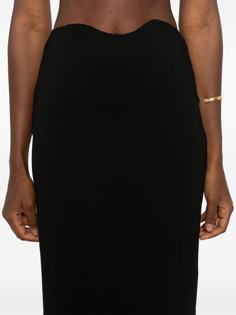 Shop Staud Petunia Maxi Skirt In Black