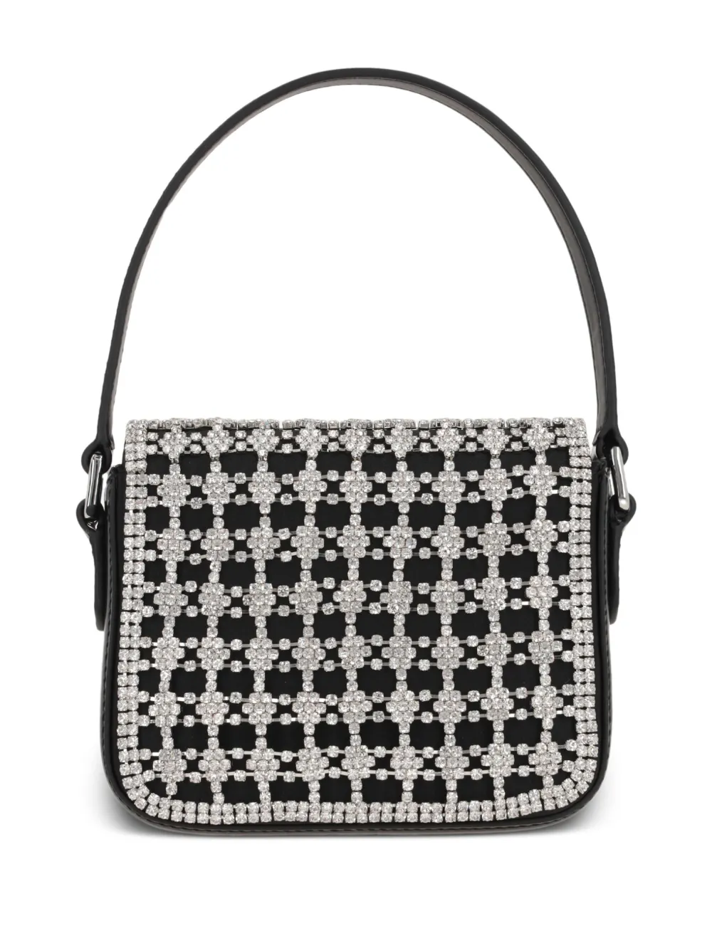 Self-Portrait Crystal kleine tas - Zwart