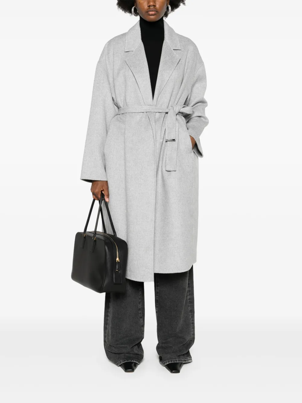 Calvin Klein Gemêleerde jas - Grijs