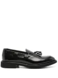 Doucal's tassel-detail leather loafers - Black