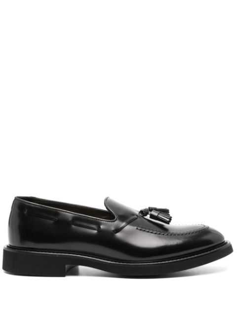 Doucal's tassel-detail leather loafers