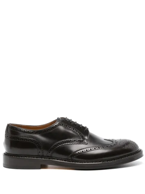 Doucal's leather oxford shoes