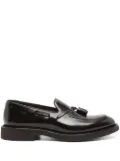 Doucal's tassel-detail leather loafers - Brown